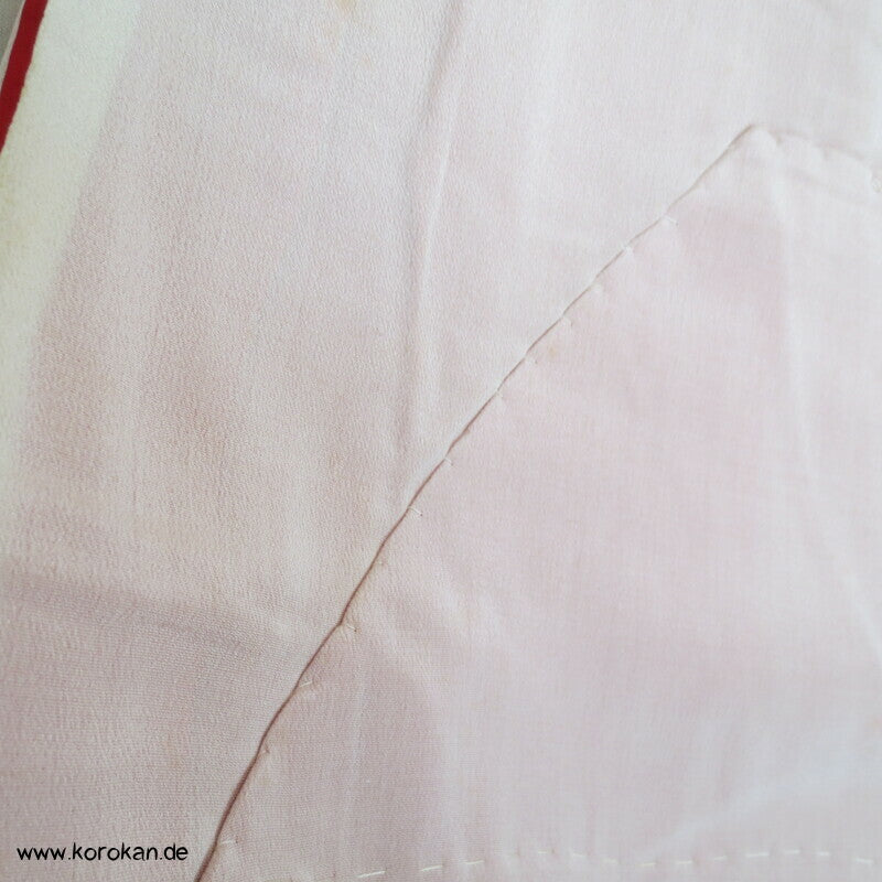 Nakagi - Lagenlook Kimono - naturfarbener Seiden Crepe