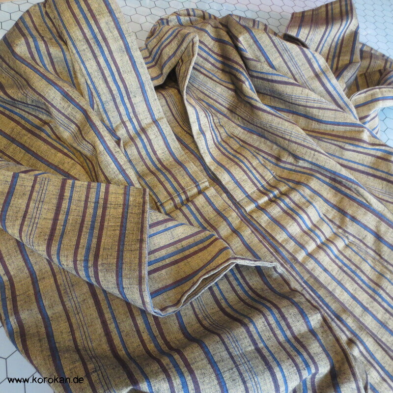 Streifen Hitoe - ungefütterter Kimono