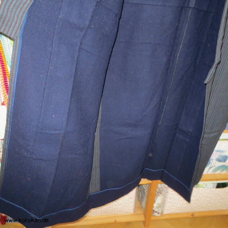dicker Wollflanell Hausmantel Kimono