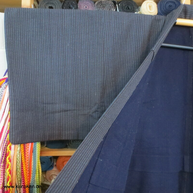 dicker Wollflanell Hausmantel Kimono