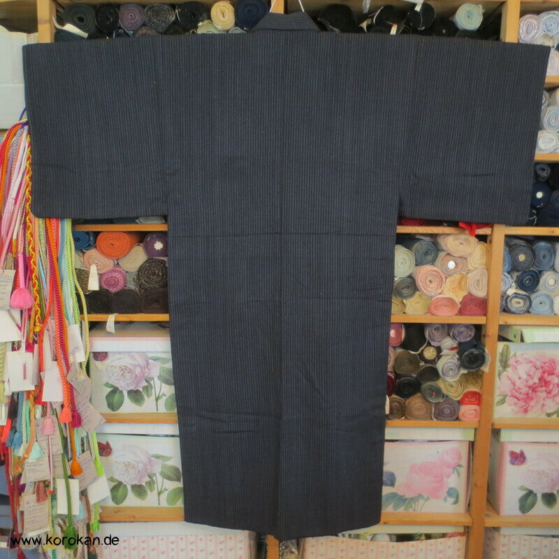dicker Wollflanell Hausmantel Kimono