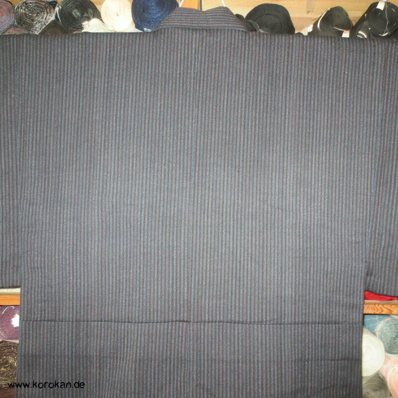 dicker Wollflanell Hausmantel Kimono