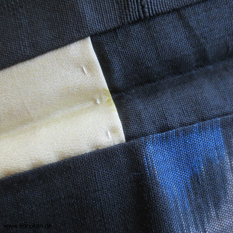 Japan Art Deco Kamelien auf schwarz Meisen Seiden Haori Kimono Jacke