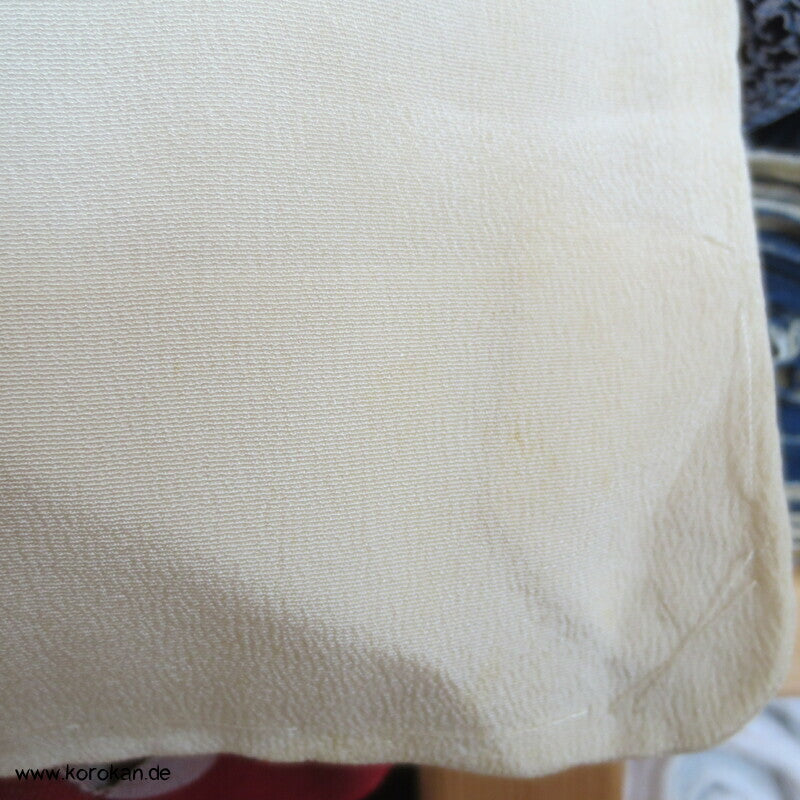 Nakagi - Lagenlook Kimono - naturfarbener Seiden Crepe