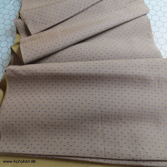 Kikko Double Face Hakama Seide