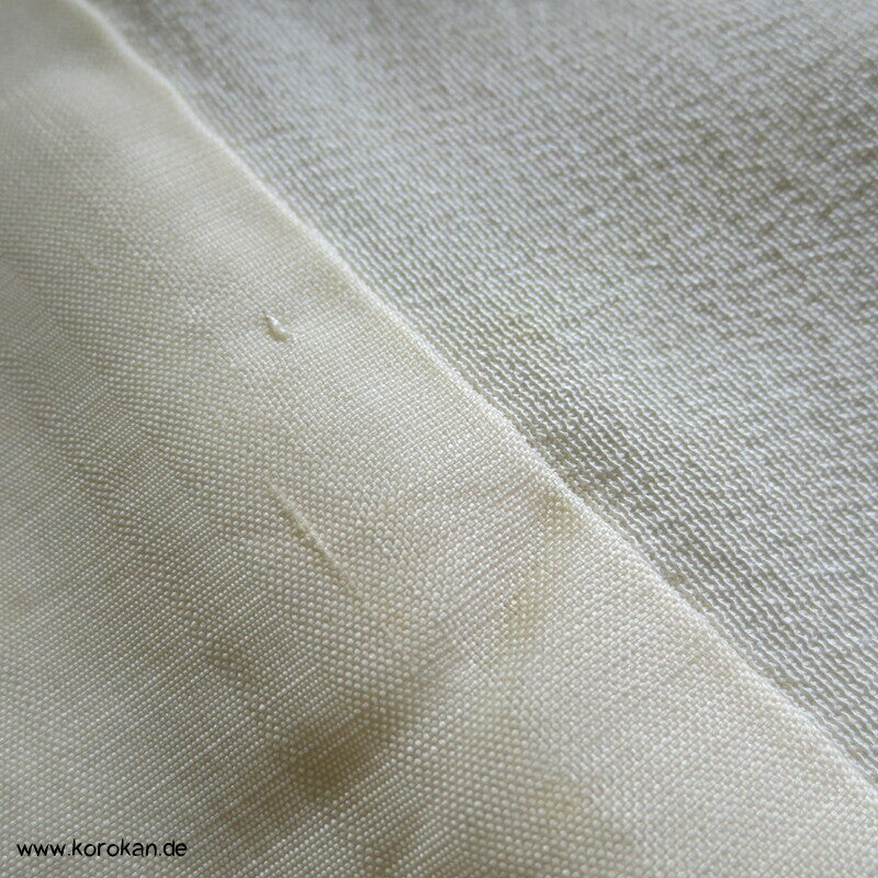 Nakagi - Lagenlook Kimono - naturfarbener Seiden Crepe