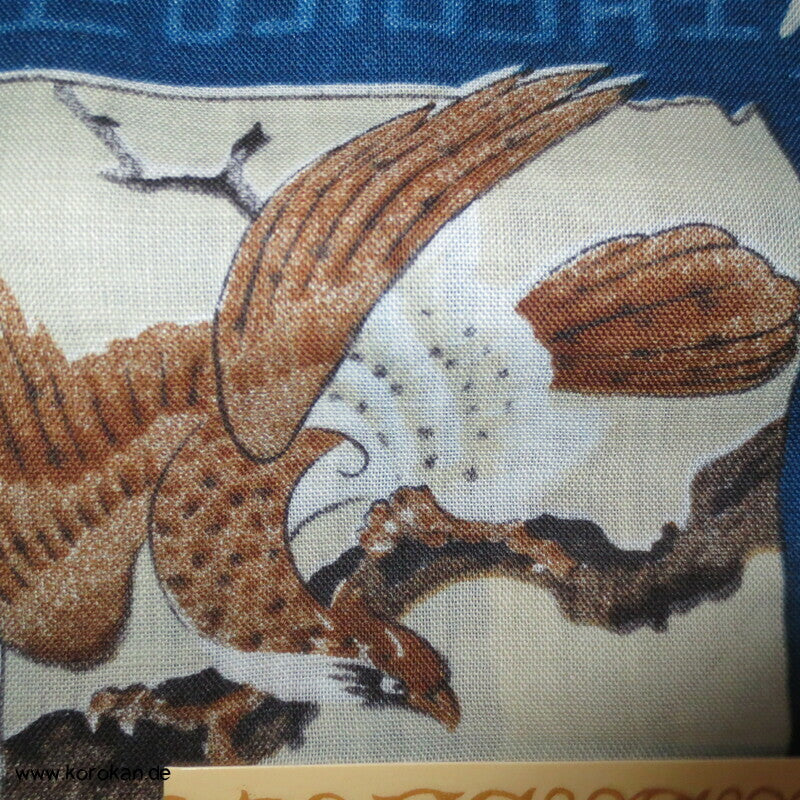 alte Kanji, Shikishi Männer Juban Kimono Wollmuslin