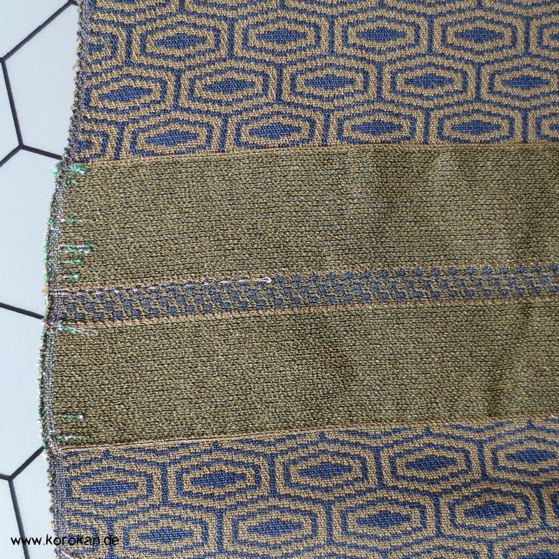 Kikko Double Face Hakama Seide