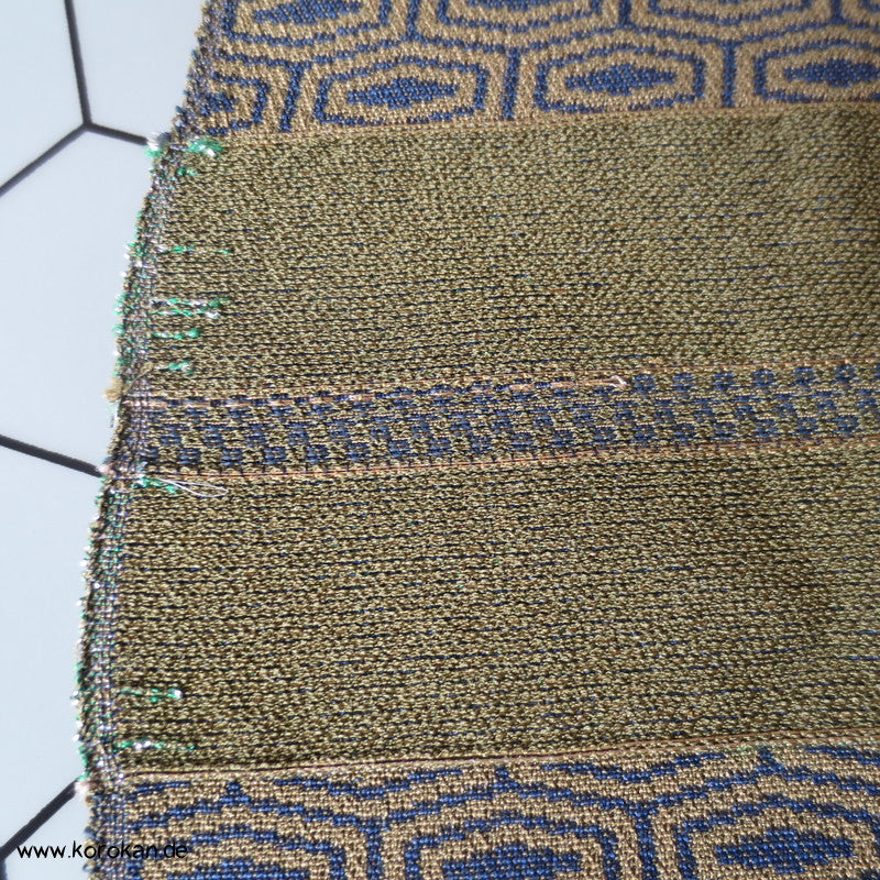 Kikko Double Face Hakama Seide