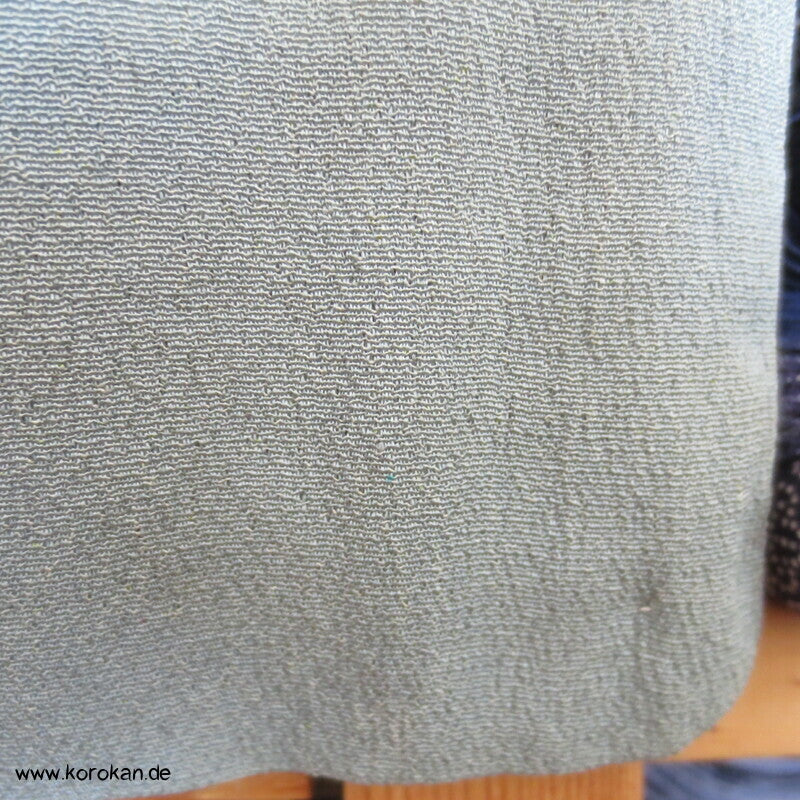 Wellenstreifen blaugrau Homongi Kimono