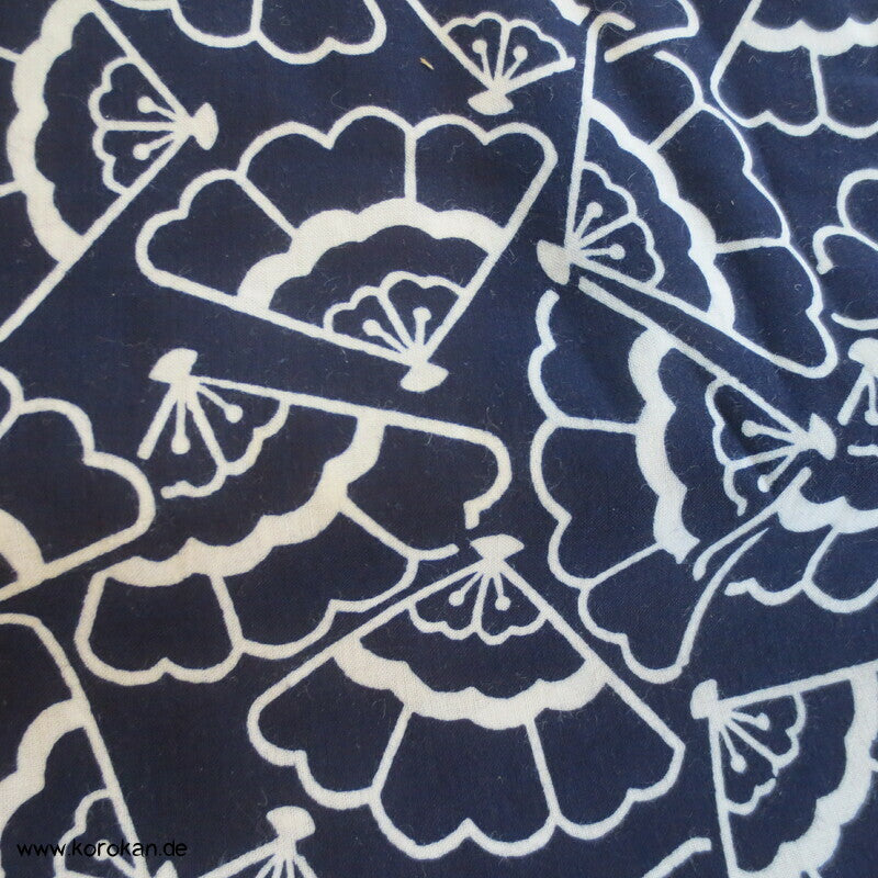 Fächer Yukata Kimono Baumwoll Stoff