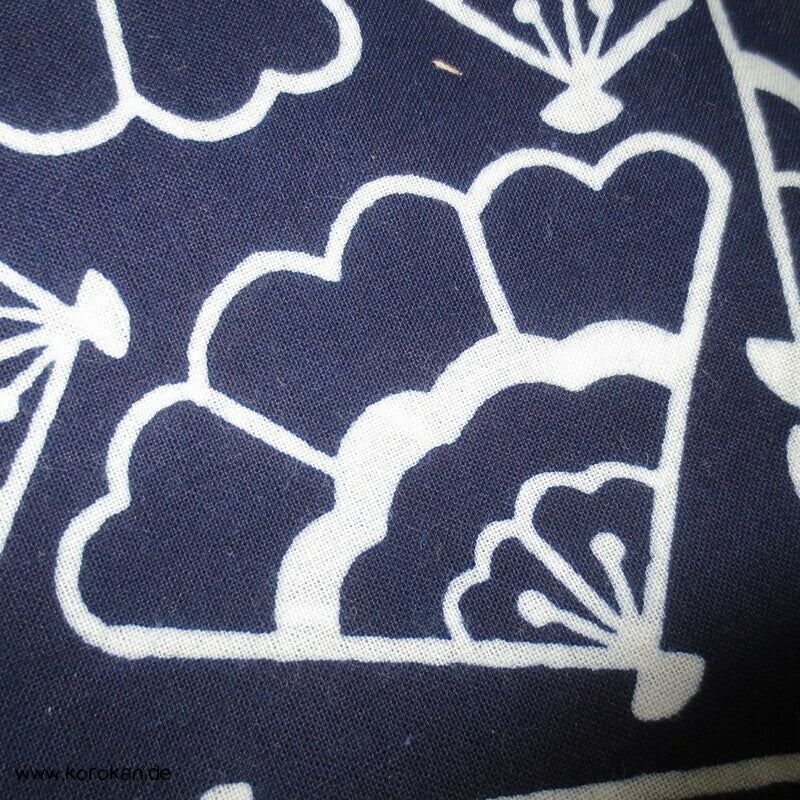 Fächer Yukata Kimono Baumwoll Stoff