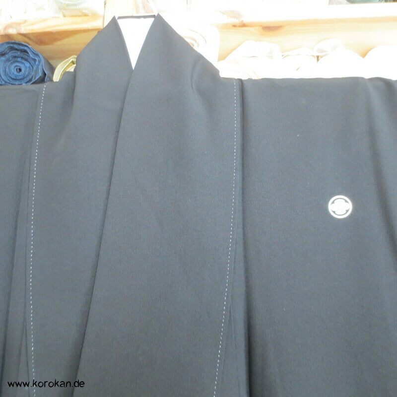 Japan Kimono Hänger Tomesode Seidencrepe