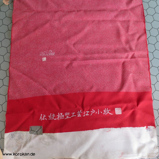 Same Edo Komon Kimono Seidencrepe