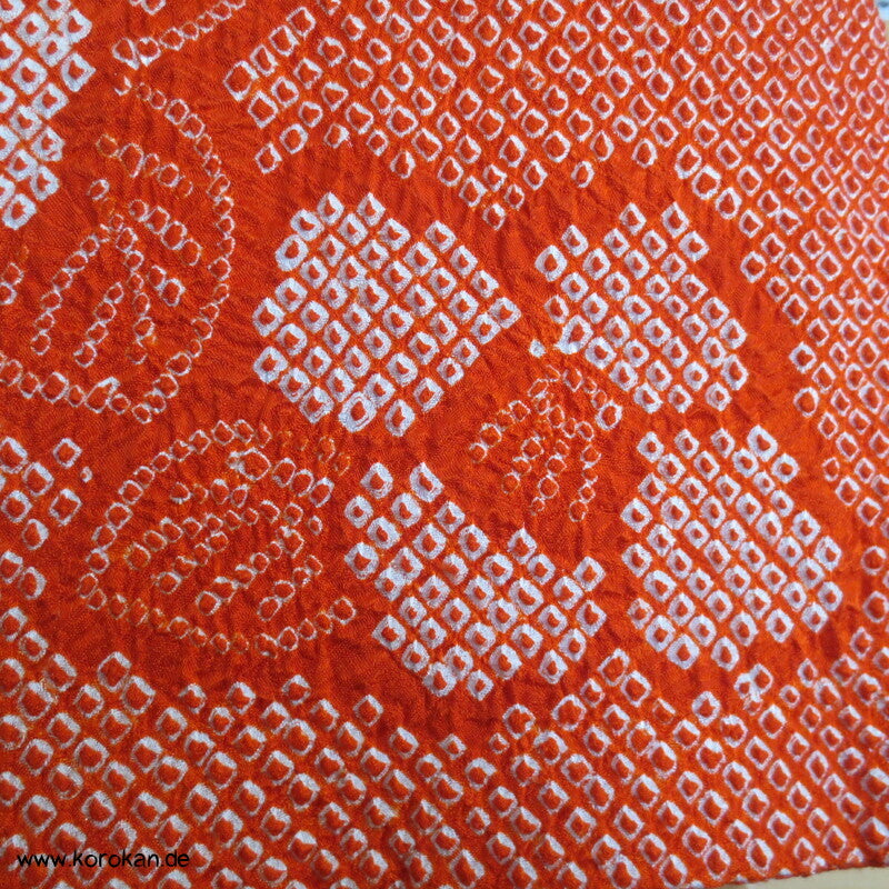 Kamelien und Schmetterlinge Full Shibori Haori Kimonojacke