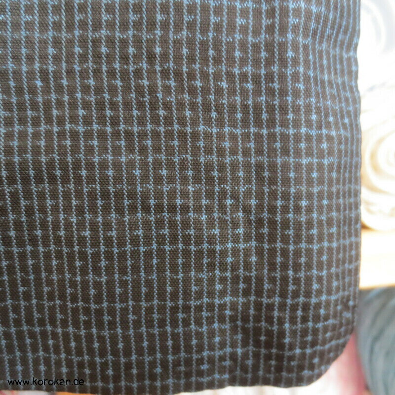 Fuji San, Ebikrabben Futter - Tsumugi Seiden Haori Kimono Jacke