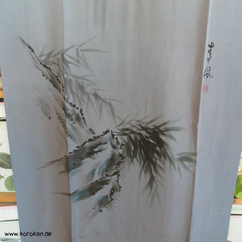 handgemalte springende Koi Juban Unterkimono, Seide