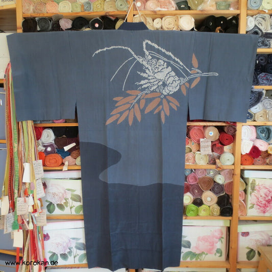Shibori Ebi Hummer Juban Unterkimono, Seide