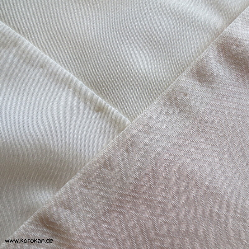 Blumen Homongi Seidendamast Kimono