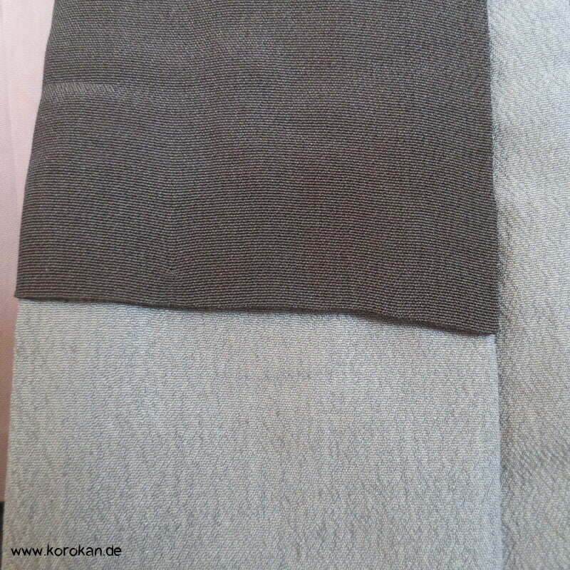Fuji San hinter Bambus Juban Unterkimono, synthetisch