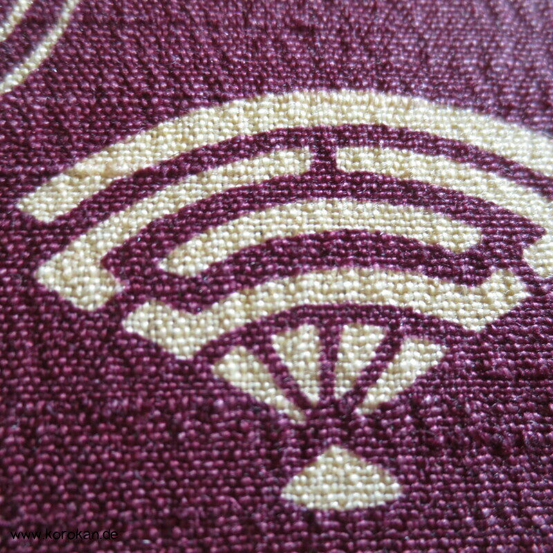 Mon Symbole Wolle / Seide Kimono Krepp