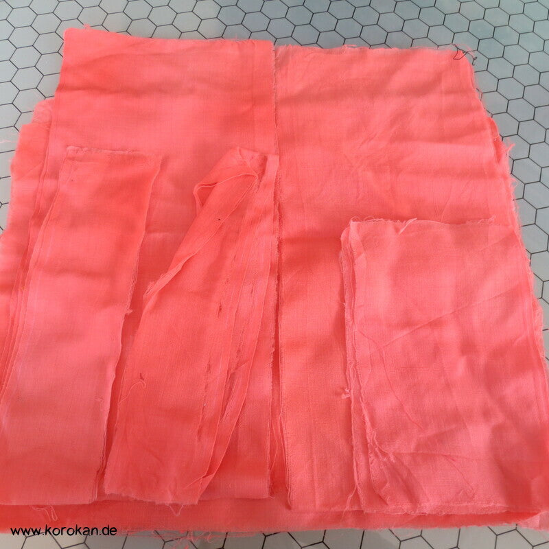 Woll Muslin Hakkake, Araihari, apricot
