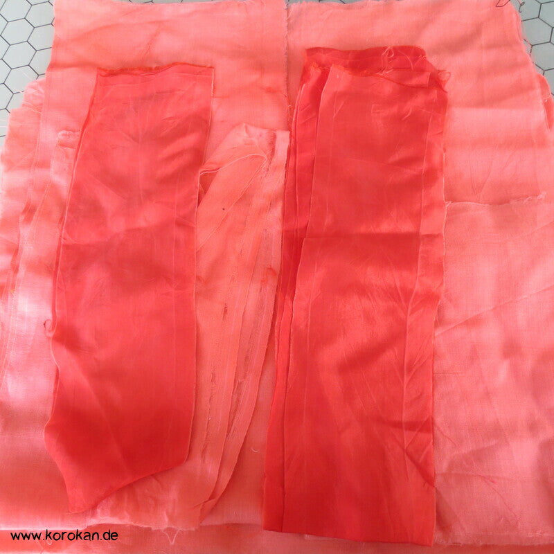 Woll Muslin Hakkake, Araihari, apricot
