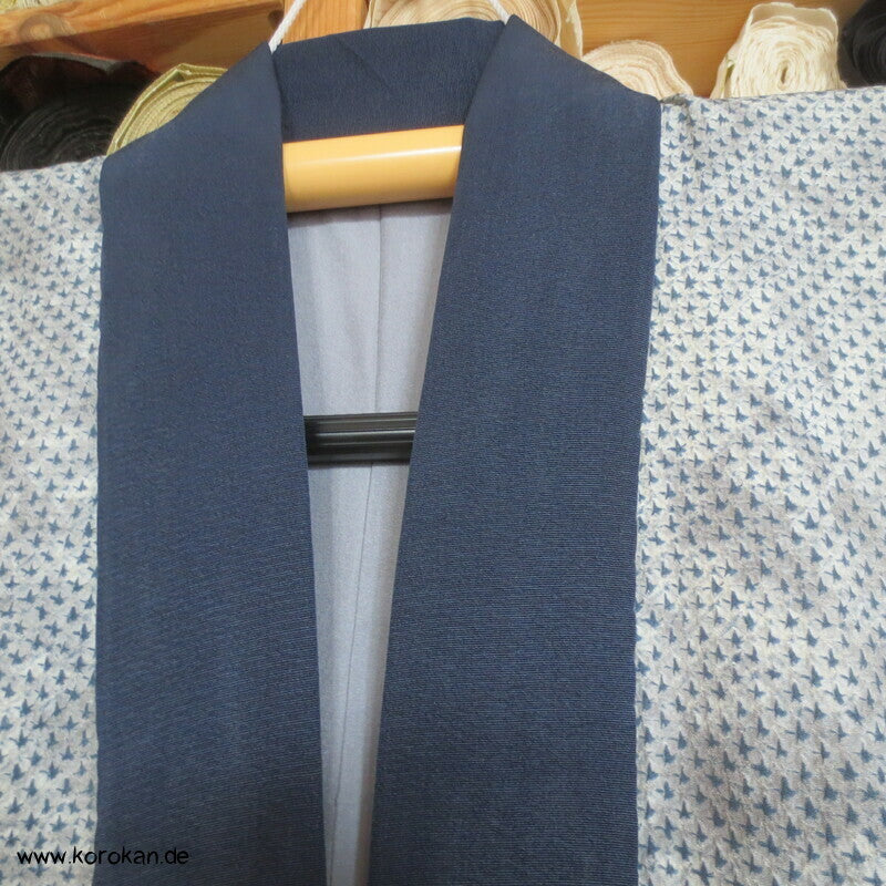 Full Shibori Welle Männer Juban Unterkimono reine Seide