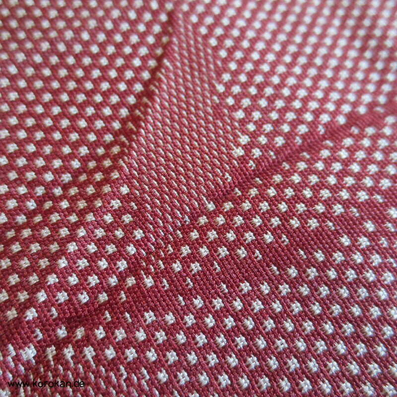 gewebte Blätter Jacquard Komon Kimono