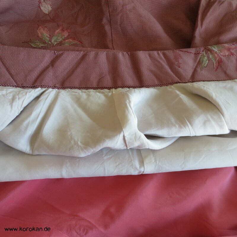 gewebte Blätter Jacquard Komon Kimono