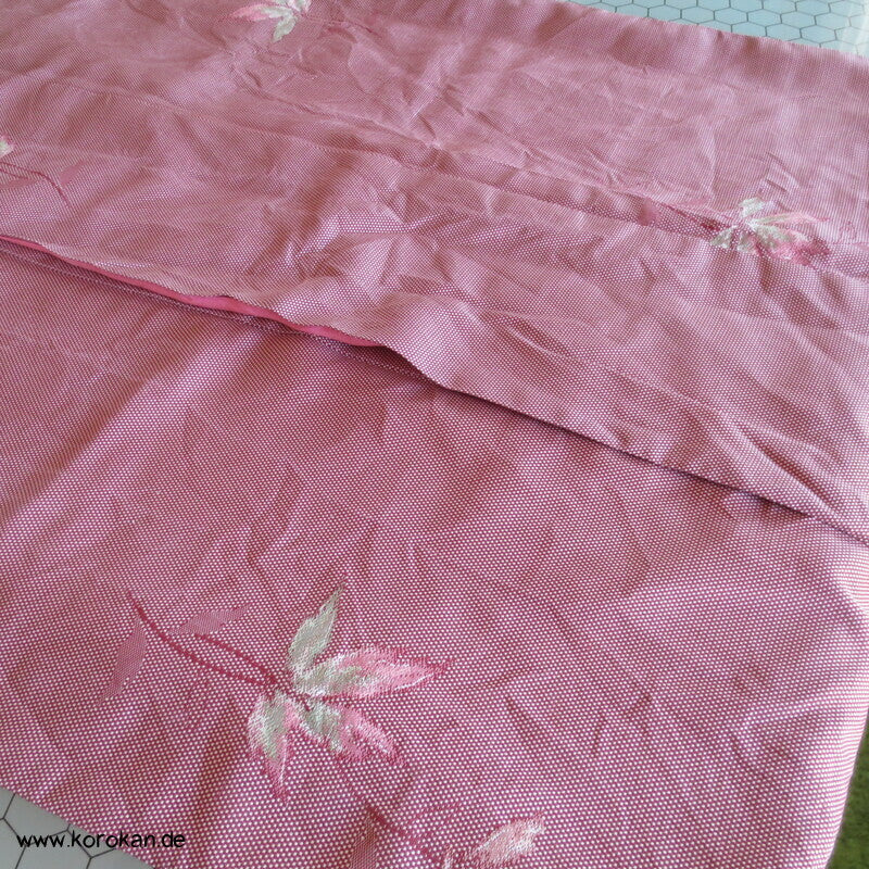 gewebte Blätter Jacquard Komon Kimono