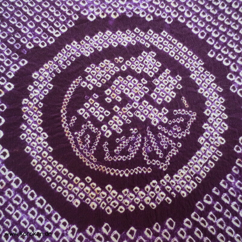 Full Shibori Mon Wappen Komon Kimono