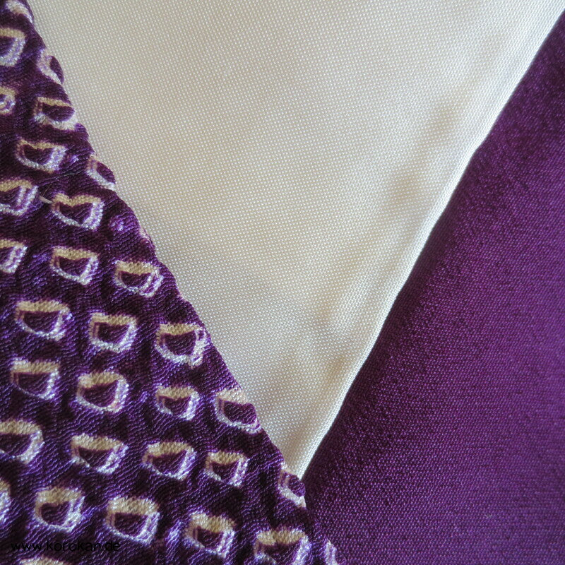 Full Shibori Mon Wappen Komon Kimono