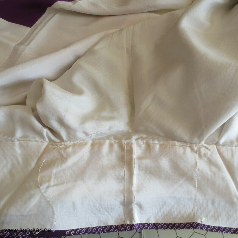 Full Shibori Mon Wappen Komon Kimono