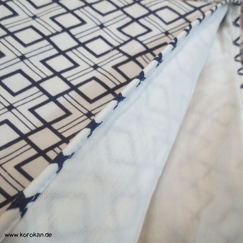 Diamantmuster Nemaki - Kimono zum Schlafen, Baumwolle