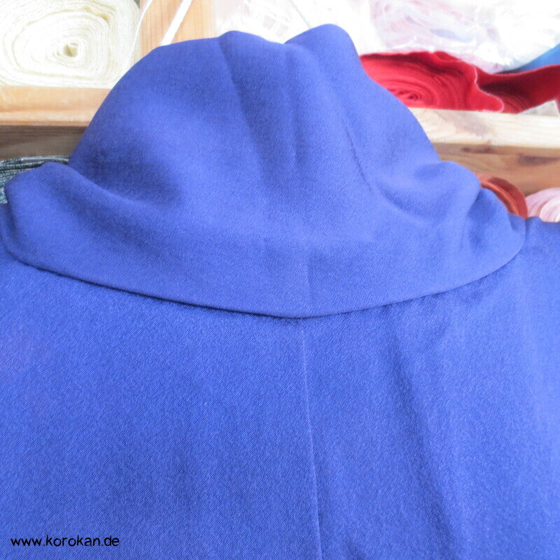Mandarinenten Homongi Seidencrepesatin Japan Kimono