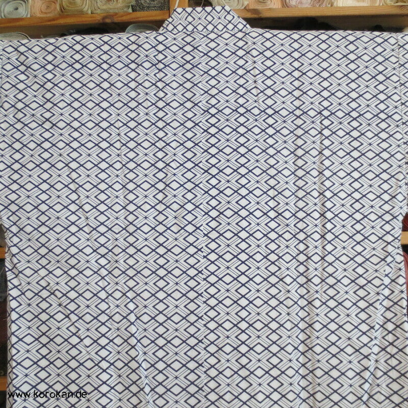 Diamantmuster Nemaki - Kimono zum Schlafen, Baumwolle