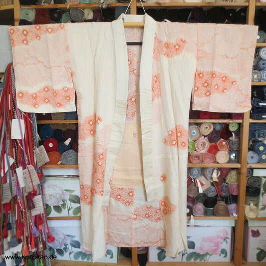 Full Shibori Juban Unterkimono Seide