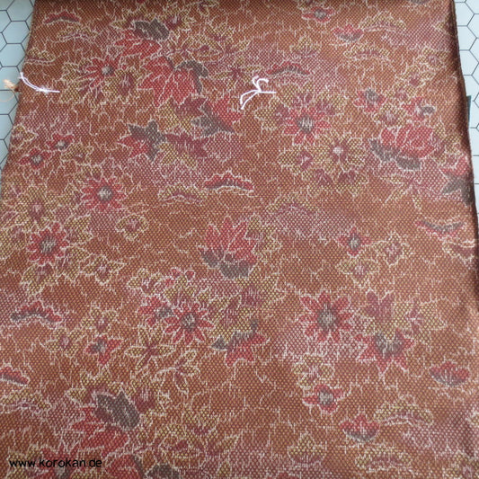 Herbst Blumen und Blätter Seidenstoff für Kimono, Druckmuster