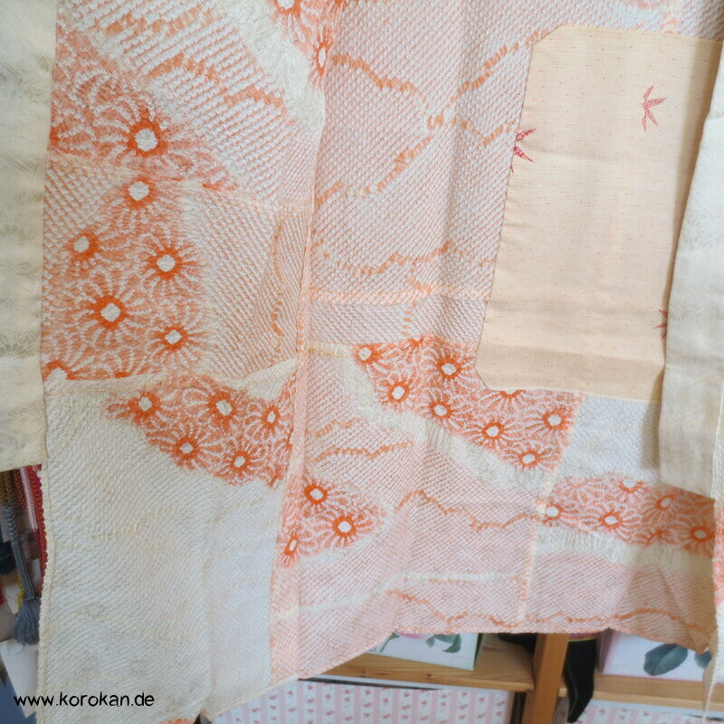 Full Shibori Juban Unterkimono Seide