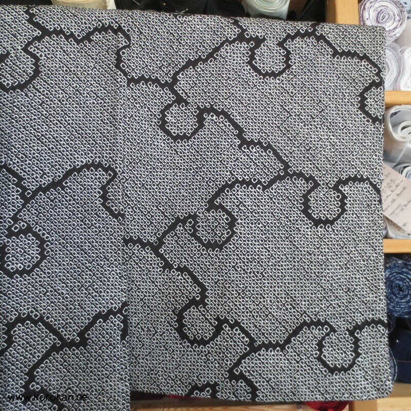 überlappende Schneeflocken Full Shibori Haori