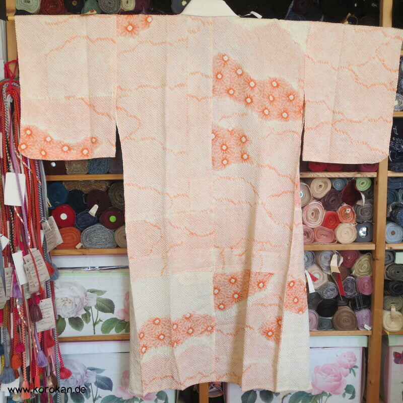 Full Shibori Juban Unterkimono Seide