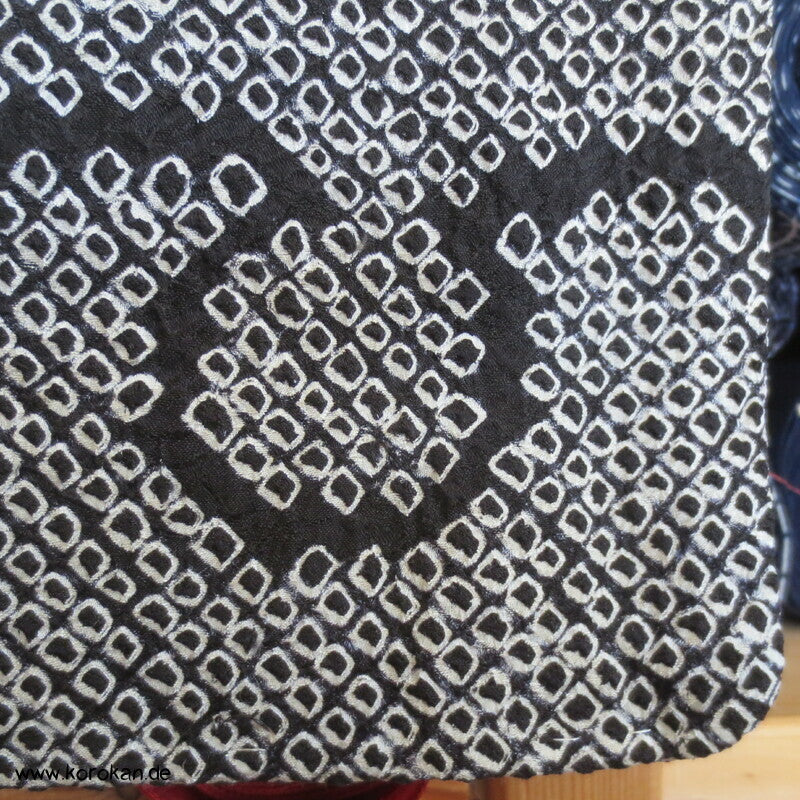 überlappende Schneeflocken Full Shibori Haori