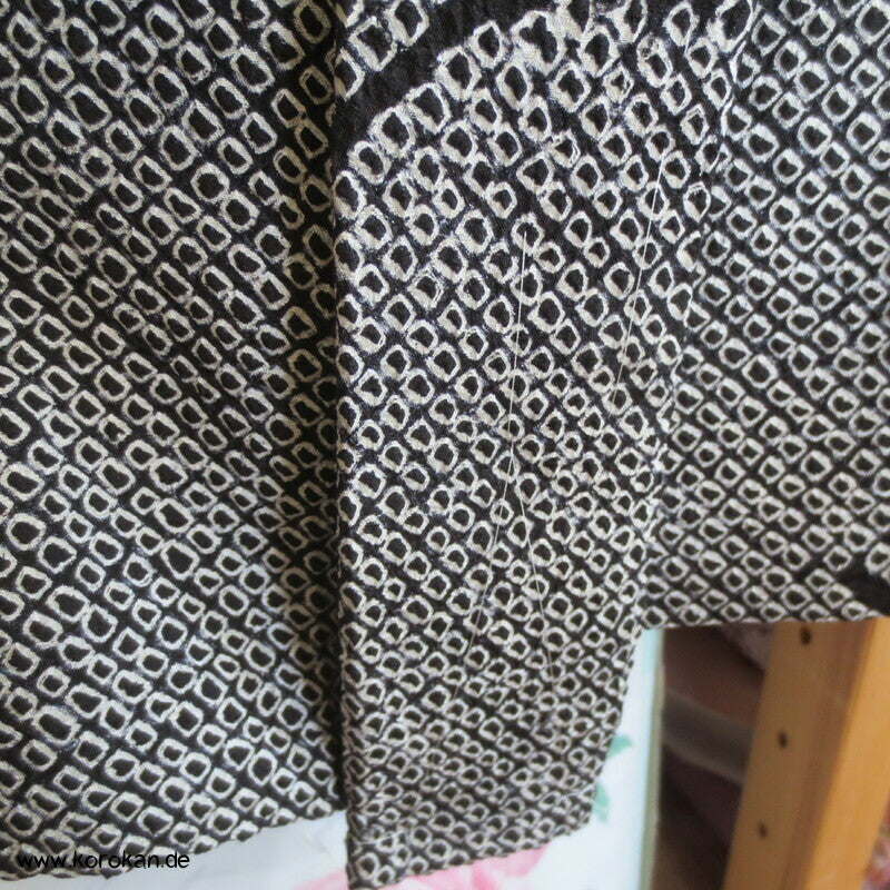 überlappende Schneeflocken Full Shibori Haori