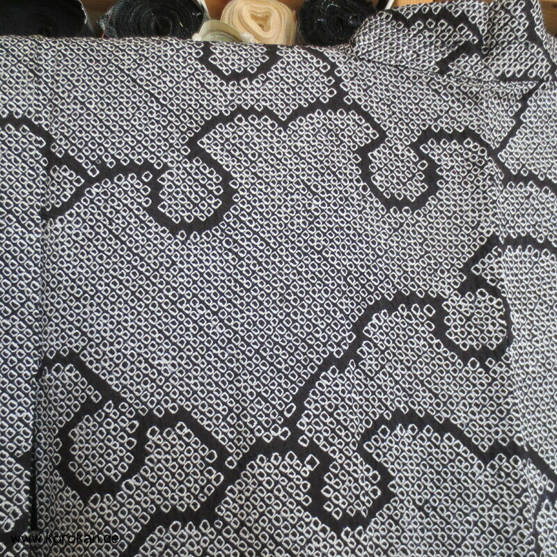 überlappende Schneeflocken Full Shibori Haori
