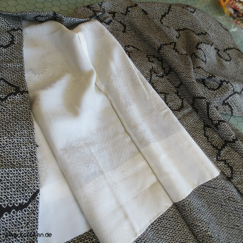 überlappende Schneeflocken Full Shibori Haori