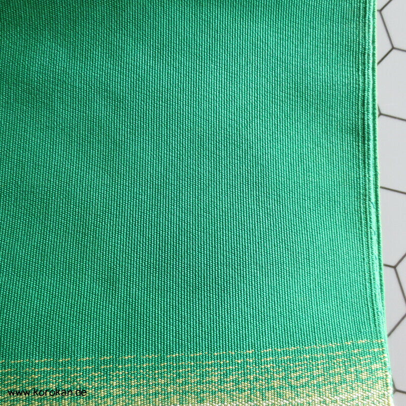 regenbogen Streifen auf grün Nagoya Obi