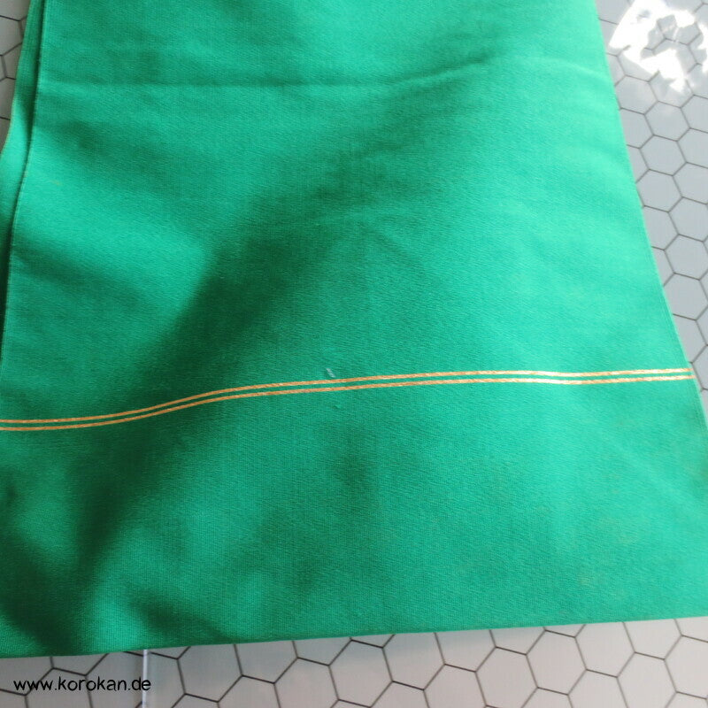 regenbogen Streifen auf grün Nagoya Obi