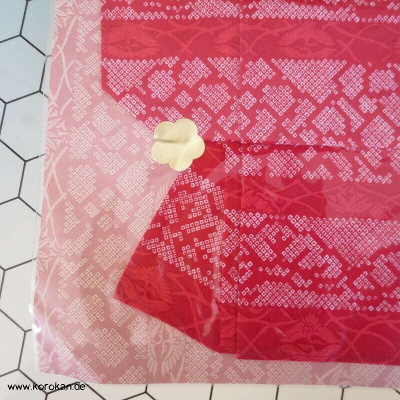 Kimono Taschentücher - als Origami Kimono gefaltet