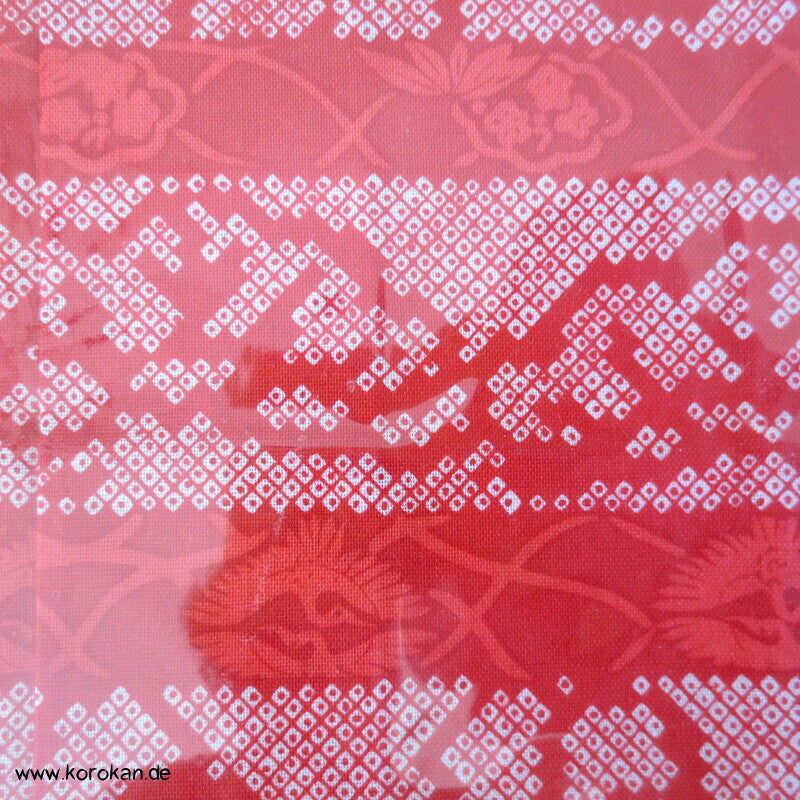 Kimono Taschentücher - als Origami Kimono gefaltet